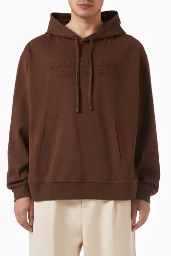 003 Logo Hoodie in Cotton-fleece