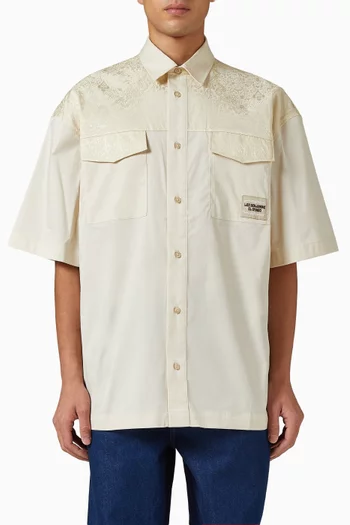007 Patch Pocket Shirt in Cotton