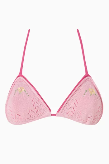 Tide Triangle Bikini Top