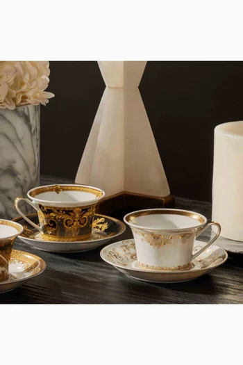 x Rosenthal Prestige Gala Tea Cups & Saucers in Porcelain