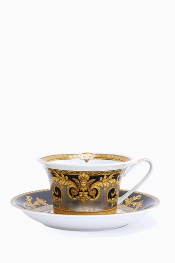x Rosenthal Prestige Gala Tea Cups & Saucers in Porcelain