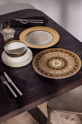 x Rosenthal Medusa Gala Charger Plate in Porcelain