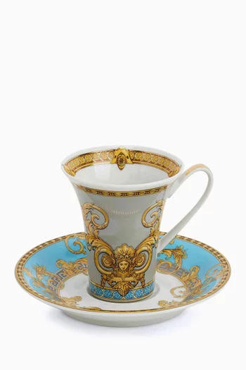 x Rosenthal Prestige Gala Coffee Cups & Saucers in Porcelain, Set of 6