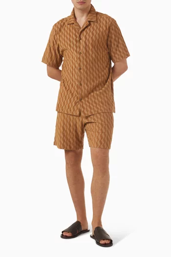 Roberto Shirt in Terry Cotton