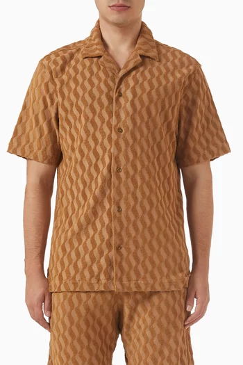 Roberto Shirt in Terry Cotton