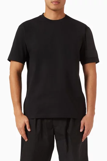 Utility T-shirt in Cotton-jersey
