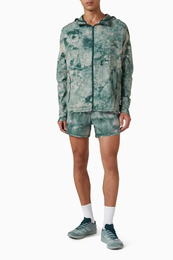 Printed Running Shorts in Nylon