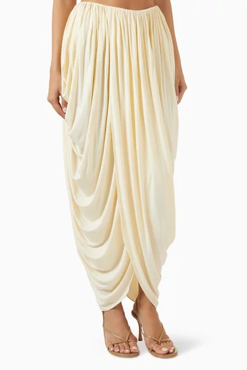 Bamboo Drape Skirt