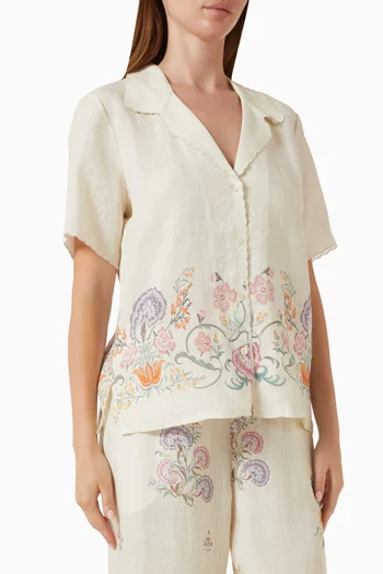 Gabriella Floral-print Shirt