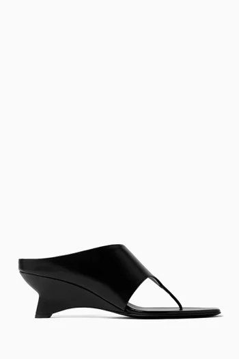 Marlow 55 Mules in Leather