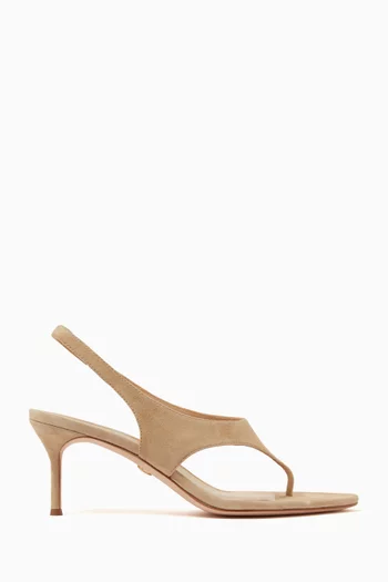 Talon Slingback Sandals in Suede