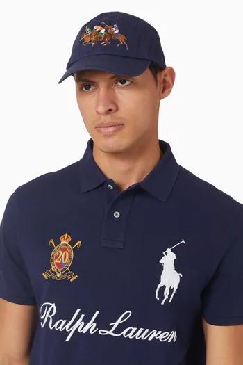 Embroidered Logo Hat in Cotton