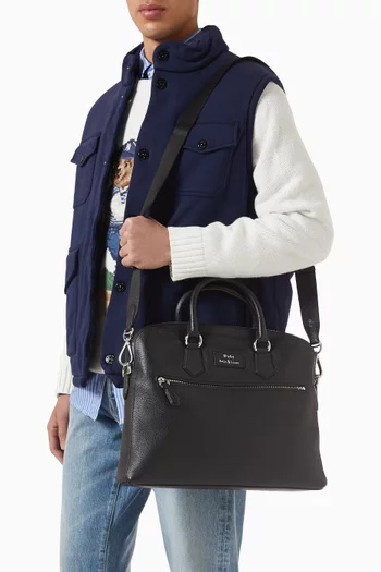 Commuter Bag in Pebbled Leather