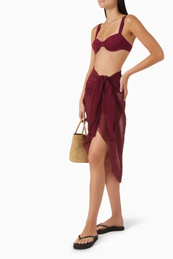 Santorini Sarong in LENZING™ Viscose