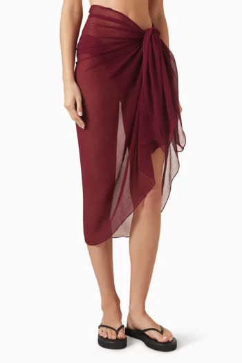 Santorini Sarong in LENZING™ Viscose