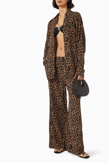 St Barts Leopard-print Shirt