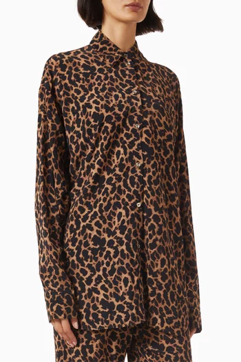 St Barts Leopard-print Shirt