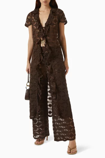 Riviera Kimono in Lace