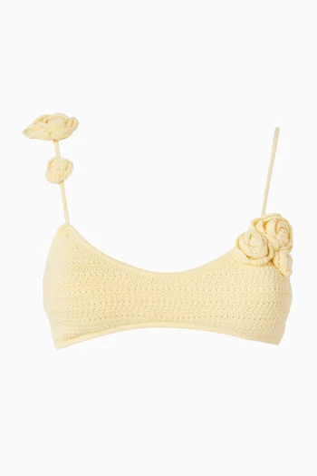 Adrienne Crochet Bikini Top