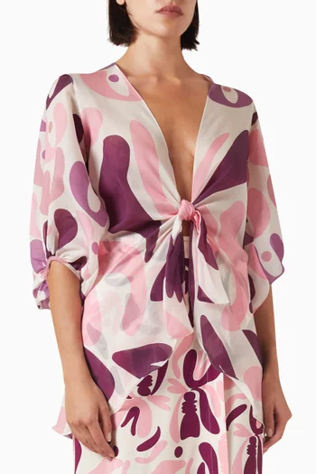 Floral-print Shirt