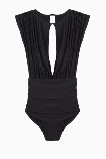 Ruched One-piece Swimsuit