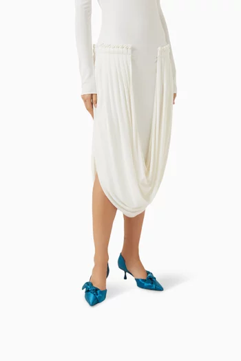 Issy 50 Pumps in Satin