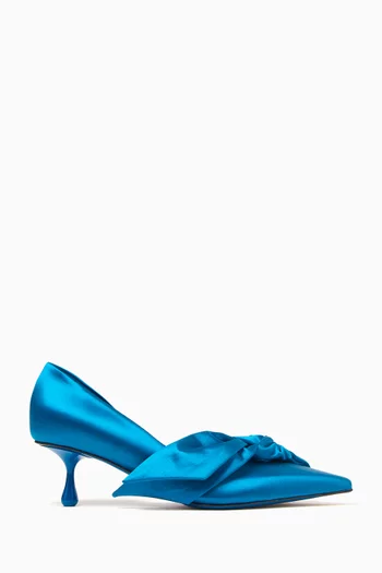 Issy 50 Pumps in Satin