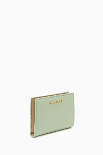 Serpenti Forever Folded Card Holder in Calf Leather