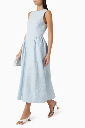 Jacquard Midi Dress