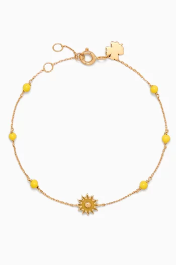 Sun Grigri Bracelet in 18kt Gold