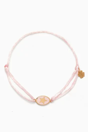 Tiny Star Charm Bracelet in 18kt Gold