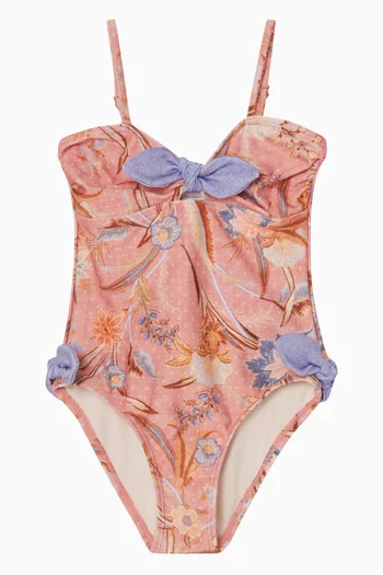 Indra Tie-front Swimsuit