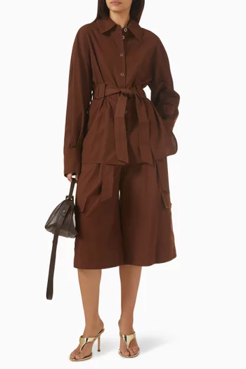 Cheryl Belted Overshirt