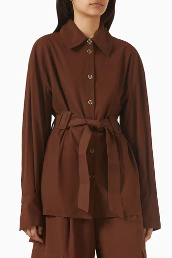 Cheryl Belted Overshirt