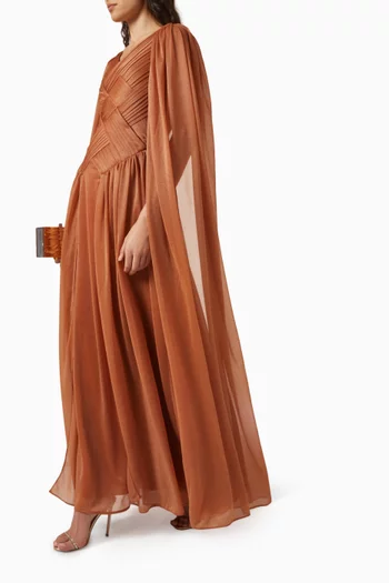 Weave Pattern Gown