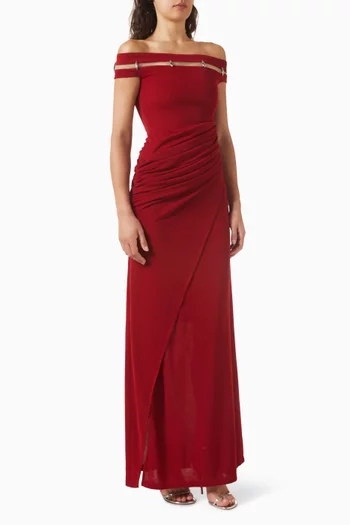 Aris Off-shoulder Dress