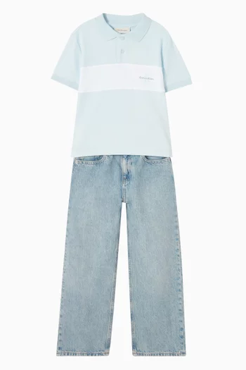 Mono Logo Polo Shirt