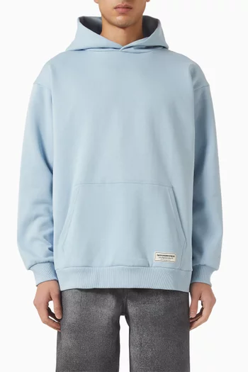 Oversized Hoodie in Cotton Fleece