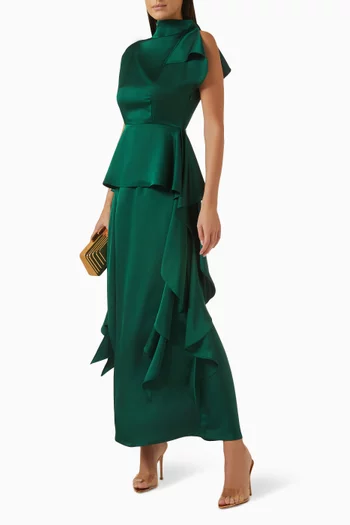 Ruffled Maxi Dress