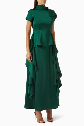Ruffled Maxi Dress