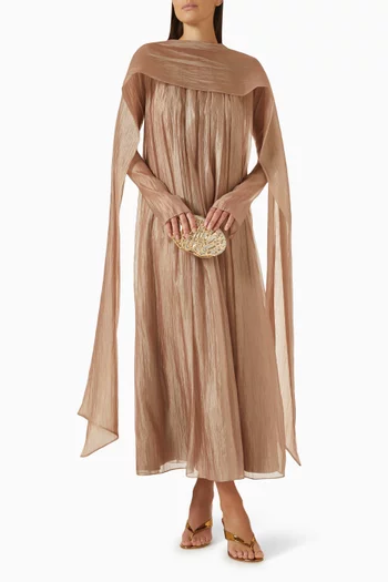 Elongated Scarf Maxi Dress