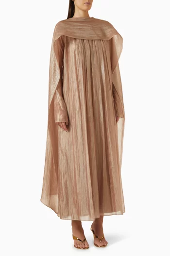 Elongated Scarf Maxi Dress