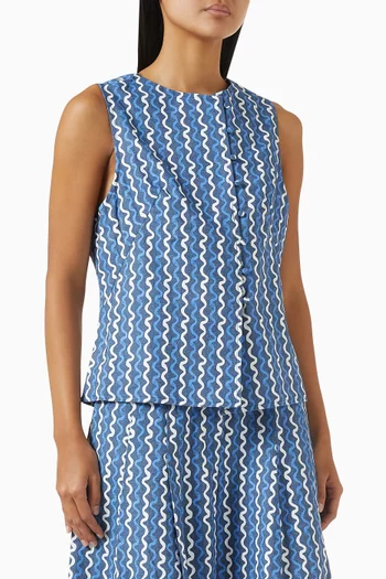 Jambu Top in Cotton-blend