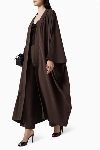 Open-front Abaya in Modal