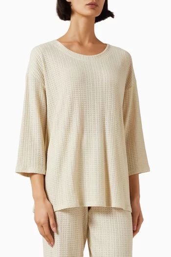 Knit Shirt in Lyocell Blend