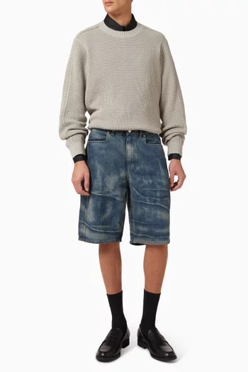 Bently Knit Sweater in Cotton