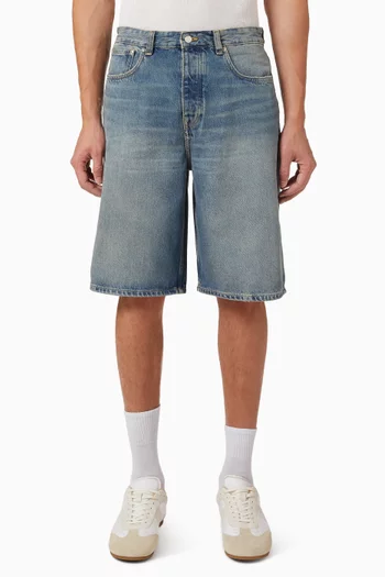 Kayce Shorts in Denim