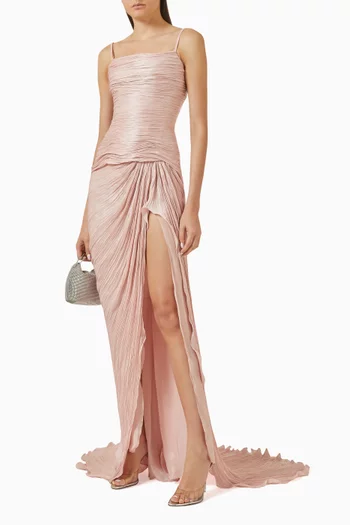 Ruched Maxi Dress
