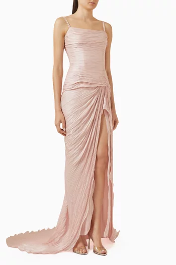 Ruched Maxi Dress