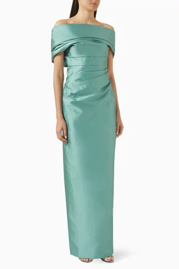 Off-shoulder Gown